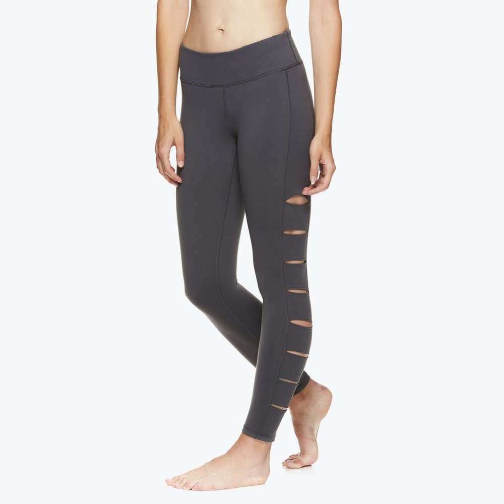 Gaiam X Jessica Biel Asphalt Hudson Leggings - Med